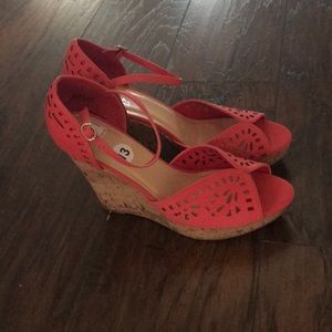 Shoes - Salmon Wedge Size 13 Shoes - Salmon Wedge Size 13